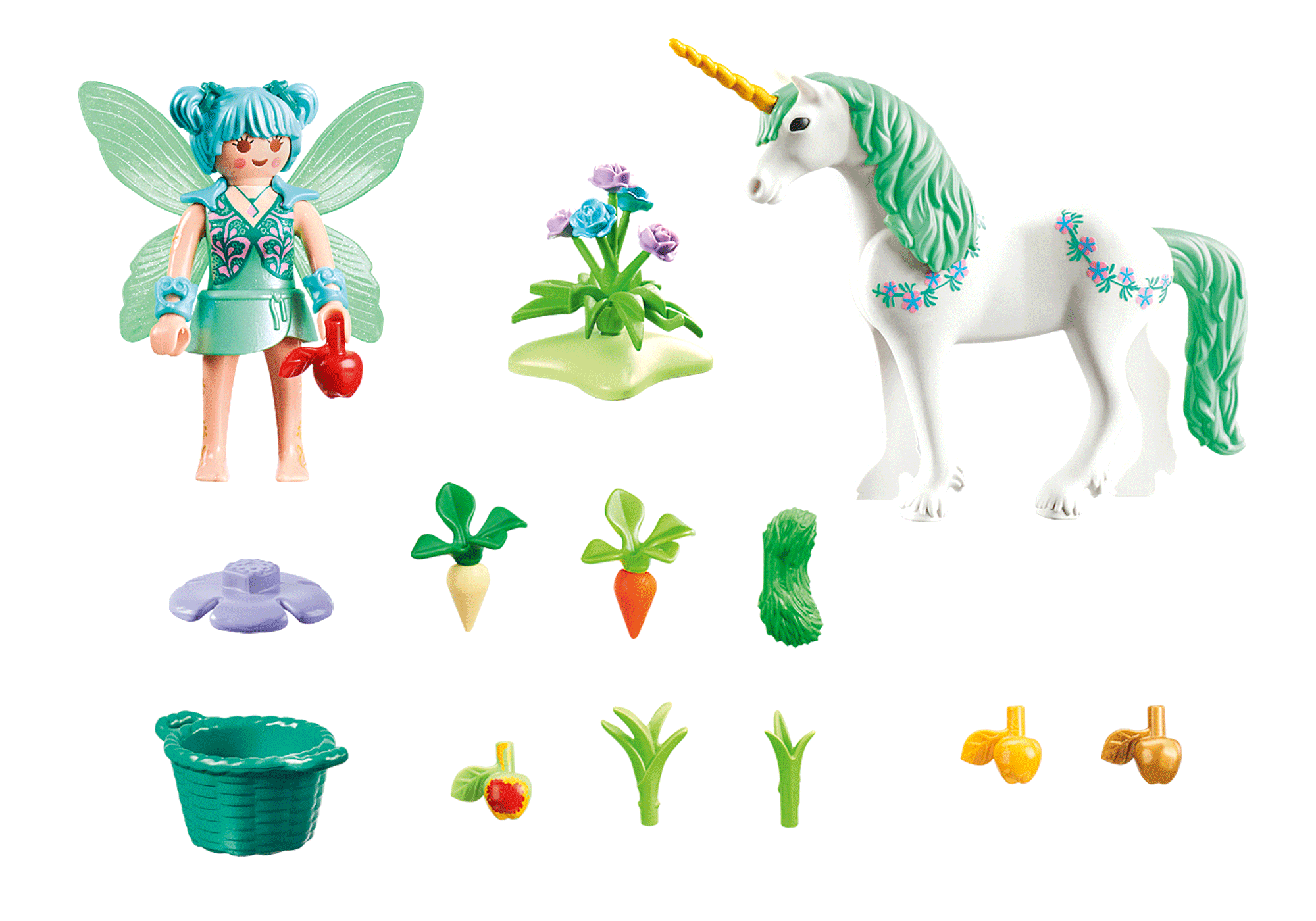 Einhorn mit Fütter-Fee - 70655 | PLAYMOBIL®